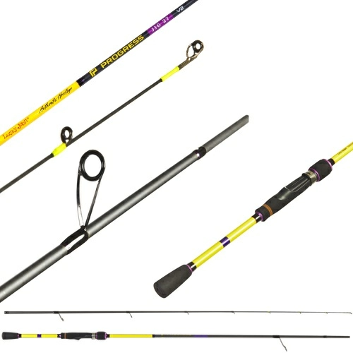 Спиннинг Lucky John Progress Jig V2 274 см  8-27г (двухчастное)4