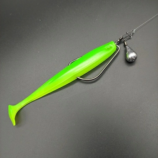 Крючок офсетный  Рыболовная империя Fish_Emp OFFSET Size 6 Никель 5шт 1