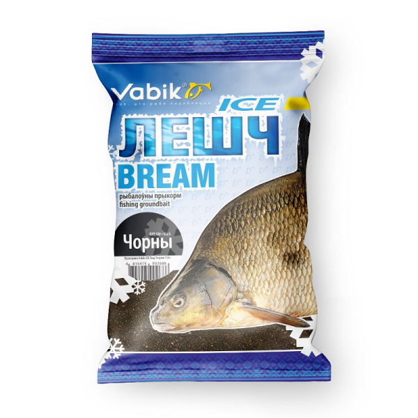 Прикормка зимняя Vabik ICE Bream Black 0,75 кг (Лещ Черный)