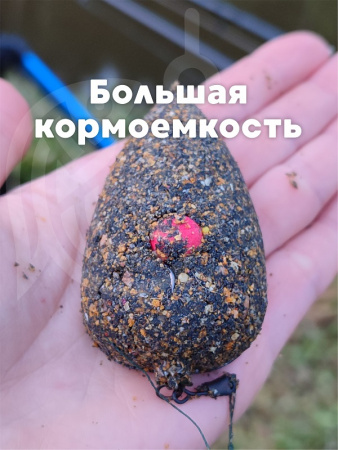 Флэт кормушка Tackle Fish Wide XL Flat Method 5