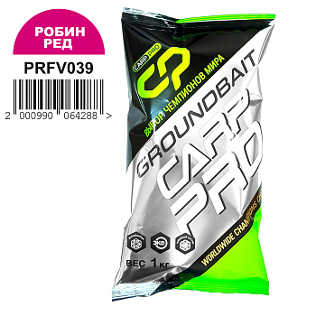 Прикормка фидерная Carp Pro Grounbait Robin Red 1 кг (Робин Рэд) fine