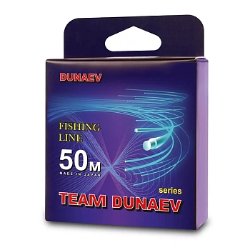 Поводочная леска Dunaev Team Dunaev  50м 0,950кг/0,090мм (Прозрачный) 