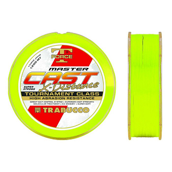 Леска Trabucco T-Force XPS Master Cast X-Distance  1200м 11,92кг/0,307мм (флюоресцентный жёлтый) 