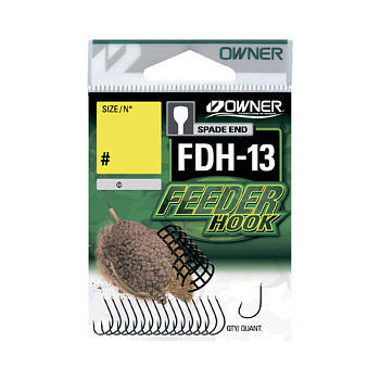 Крючки с лопаткой Owner Feeder Hook FDH-13 Size 12 BC 
