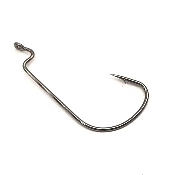 Крючок офсетный Рыболовная империя Fish_Emp OFFSET Size 3/0 Никель 5шт