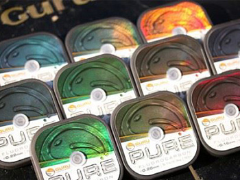 Леска Guru Pure Fluorocarbon  50м 2,07кг/0,18мм Прозрачный 