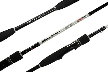 Спиннинг Maximus Black Side-X 21MH 210 см / 12-40 гр (двухчастное)