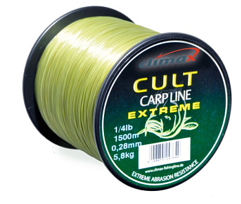 Леска Climax CULT Carp Extreme Line  1000м 11,2кг/0,40мм (Оливковая) 