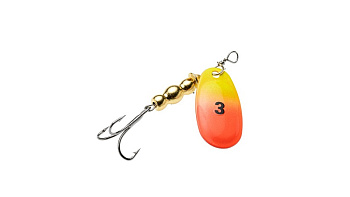 Вращающаяся блесна EastShark Screw 3 6 гр. color:788 латунь